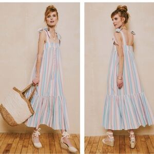 Ophelia & Indigo Organic Cotton Maxi dress